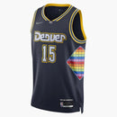 Nike Nba Denver Nuggets Jokic City Edition Swingman Jersey Dark Blue
