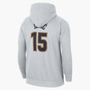 Nike Nba Denver Nuggets Nikola Jokic City Edition Fleece Pullover Loose Fit Hoodie Platinum
