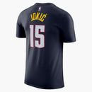Nike Nba Denver Nuggets Nikola Jokic T-shirt Dark Blue