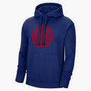 Nike Nba Detroit Pistons Essential Fleece Pullover Loose Fit Hoodie Navy
