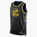 Nike NBA Golden State Warriors 2021/22 Stephen Curry City Edition Mixtape Swingman Jersey Black
