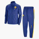 Nike Nba Golden State Warriors Courtside Tracksuit Rush Blue/amarillo