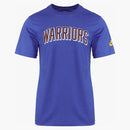Nike Nba Golden State Warriors Logo T-shirt Blue