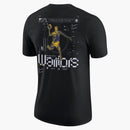 Nike Nba Golden State Warriors Max 90 Loose Fit T-shirt Black
