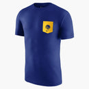 Nike Nba Golden State Warriors Pocket T-shirt Blue