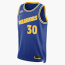 Nike NBA Golden State Warriors Stephen Curry Dri-Fit Jersey Blue