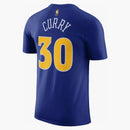 Nike Nba Golden State Warriors Stephen Curry T-shirt Blue