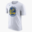 Nike Nba Golden State Warriors Stephen Curry T-shirt White/blue