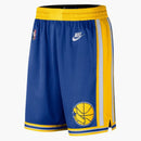 Nike Nba Golden State Warriors Swingman Dri-fit Shorts Rush Blue/cyber Yellow/white