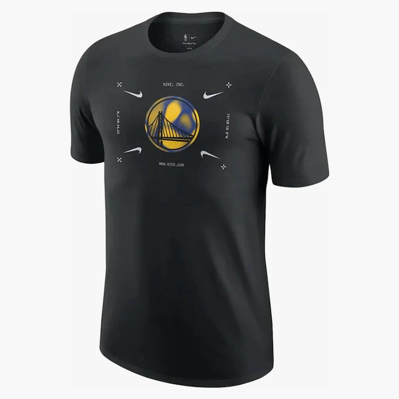 Nike Nba Golden State Warriors T-shirt Black