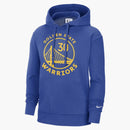 Nike Nba Golden States Warriors Curry Essential Loose Fit Hoodie Blue