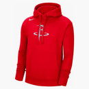 Nike Nba Houston Rockets Fleece Pullover Hoodie Red