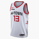 Nike Nba Houston Rockets James Harden Jersey White