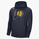 Nike Nba Indiana Pacers Fleece Pullover Loose Fit Hoodie Dark Blue