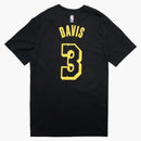 Nike Nba Lakers Anthony Davis Tee Black