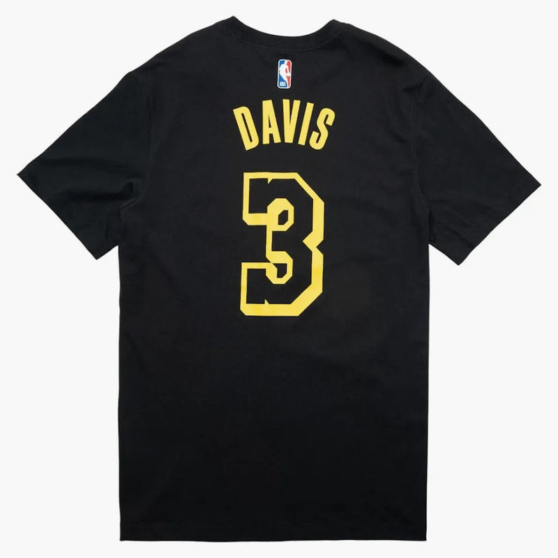 Nike Nba Lakers Anthony Davis Tee Black