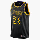 Nike NBA Lakers LeBron James Swingman Jersey Black