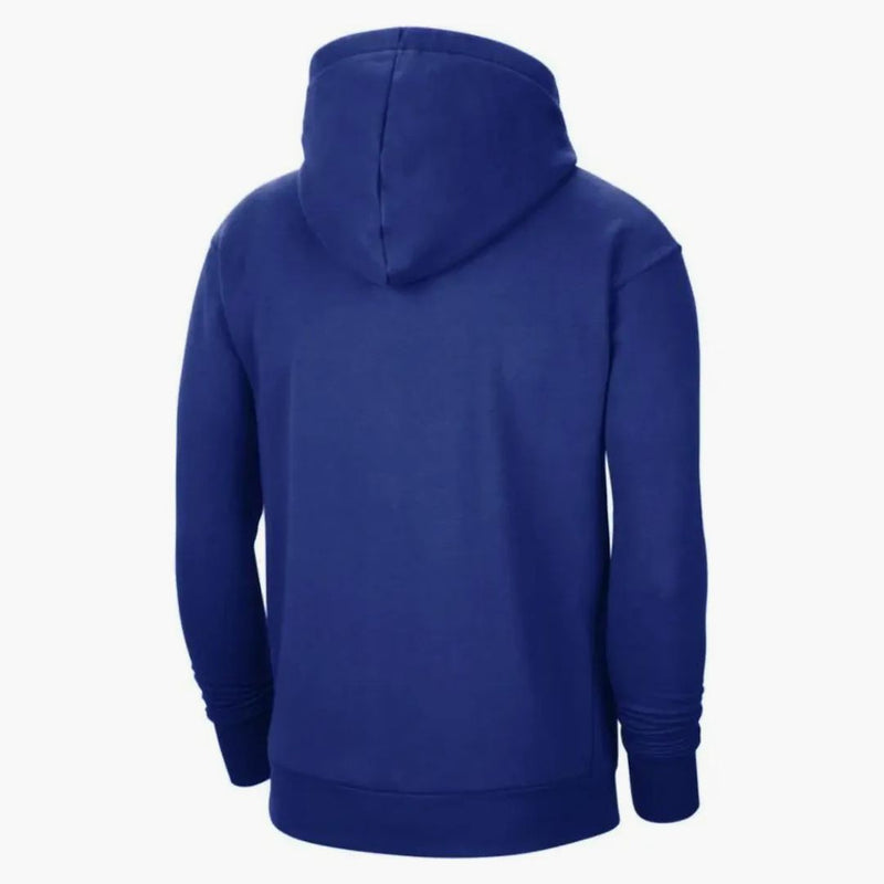 Nike Nba Los Angeles Clippers Fleece Pullover Hoodie Blue