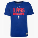 Nike Nba Los Angeles Clippers Practice Dri-fit T-shirt Blue