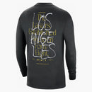 Nike Nba Los Angeles Lakers Cts Max90 L/s T-shirt Black