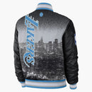 Nike Nba Los Angeles Lakers City Edition Courtside Jacket Blue/navy