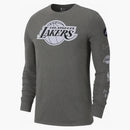 Nike Nba Los Angeles Lakers City Edition L/s T-shirt Grey