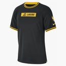 Nike Nba Los Angeles Lakers Courtside Dri-fit T-shirt Black