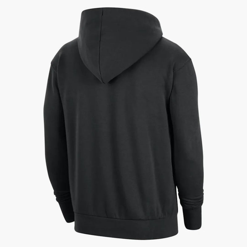 Nike Nba Los Angeles Lakers Courtside Fleece Loose Fit Hoodie Black