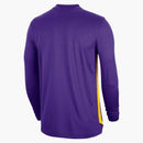 Nike Nba Los Angeles Lakers Dri-fit Loose Fit L/s T-shirt Purple
