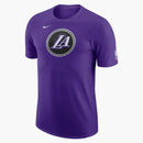 Nike Nba Los Angeles Lakers Essential City Edition T-shirt Purple