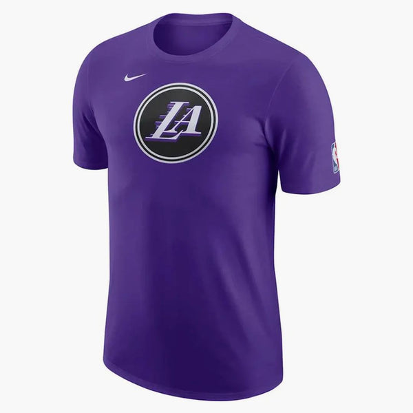 Nike Nba Los Angeles Lakers Essential City Edition T-shirt Purple