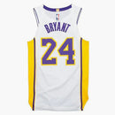 Nike Nba Los Angeles Lakers Icon Edition Kobe Bryant Authentic Jersey White/purple/amarillo