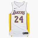 Nike Nba Los Angeles Lakers Icon Edition Kobe Bryant Authentic Jersey White/purple/amarillo