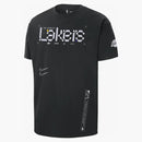 Nike Nba Los Angeles Lakers Max 90 Loose Fit T-shirt Black