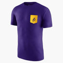 Nike Nba Los Angeles Lakers Pocket Logo T-shirt Purple