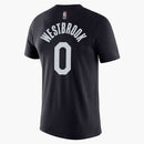 Nike Nba Los Angeles Lakers Russell Westbrook T-shirt Black/white/purple