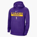 Nike Nba Los Angeles Lakers Spotlight Dri-fit Hoodie Purple