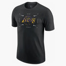 Nike Nba Los Angeles Lakers T-shirt Black
