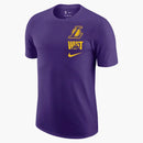 Nike Nba Los Angeles Lakers T-shirt Purple/yellow