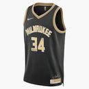 Nike Nba Mvp Giannis Antetokounmpo Milwaukee Bucks 2024 Select Series Dri-fit Swingman Jersey Club Gold/black
