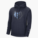 Nike Nba Memphis Grizzlies Essential Fleece Pullover Hoodie Dark Blue