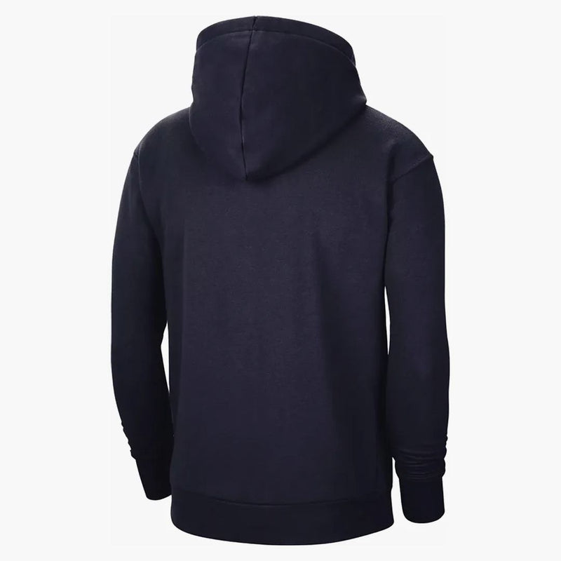 Nike Nba Memphis Grizzlies Essential Fleece Pullover Loose Fit Hoodie Navy