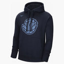 Nike Nba Memphis Grizzlies Essential Fleece Pullover Loose Fit Hoodie Navy