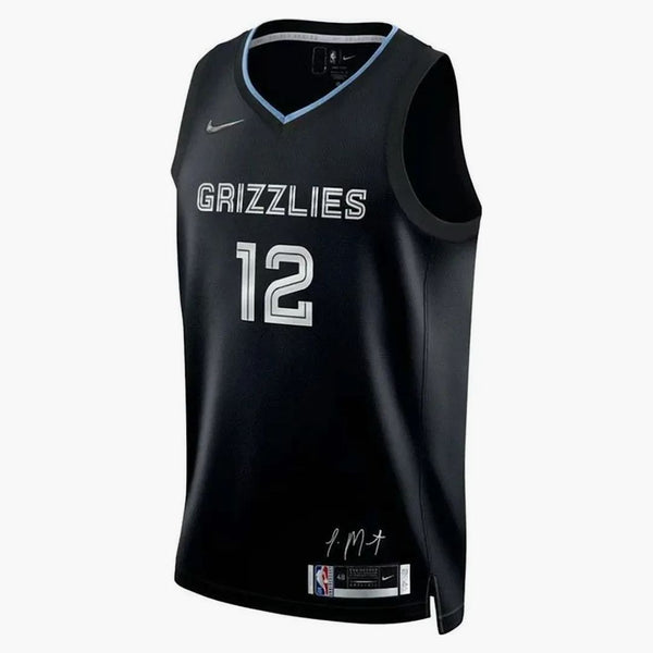 Nike Nba Memphis Grizzlies Ja Morant Select Edition Dri-fit Jersey Black
