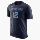Nike Nba Memphis Grizzlies Ja Morant T-shirt Dark Blue/light Blue