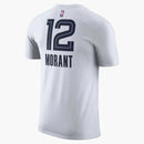 Nike Nba Memphis Grizzlies Ja Morant T-shirt White/blue