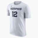 Nike Nba Memphis Grizzlies Ja Morant T-shirt White/blue