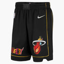 Nike Nba Miami Heat City Edition Mixtape Basketball Shorts Black