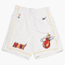 Nike Nba Miami Heat City Edition Swingman Shorts White