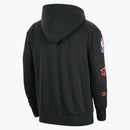 Nike Nba Miami Heat Courtside City Edition Fleece Loose Fit Hoodie Black